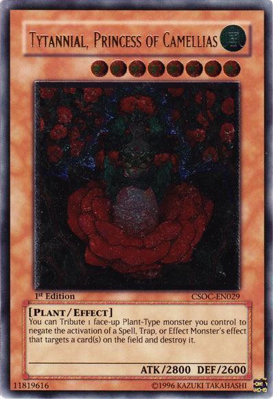 Tytannial, Princess of Camellias (UTR) [CSOC-EN029] Ultimate Rare - for just $19.90! 