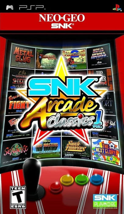 SNK Arcade Classics Volume 1 – PlayStation Portable (PSP) - for just $14.99! 