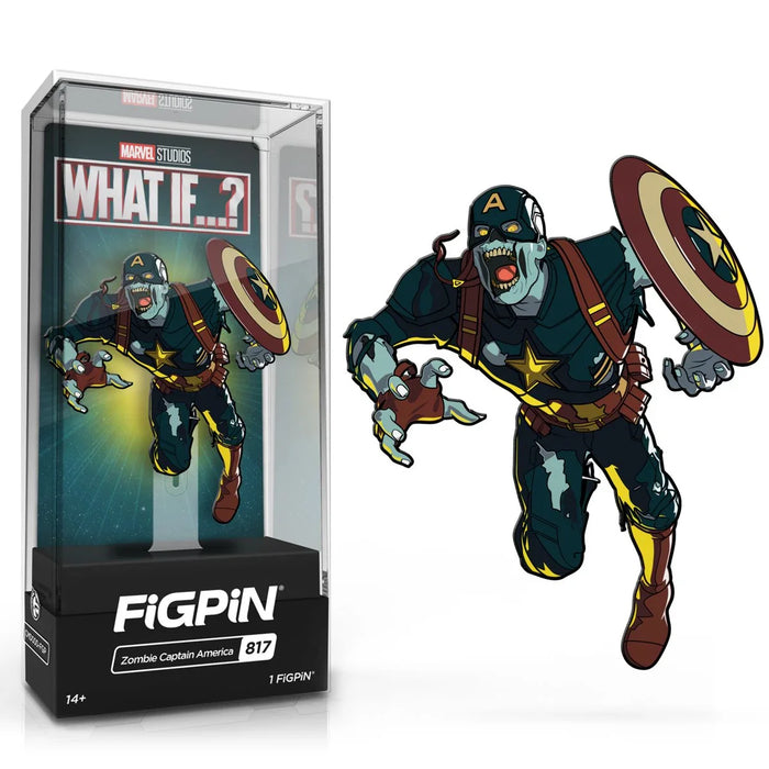 FiGPiN Marvel Studios: What If…? Zombie Captain America - for just $15! 