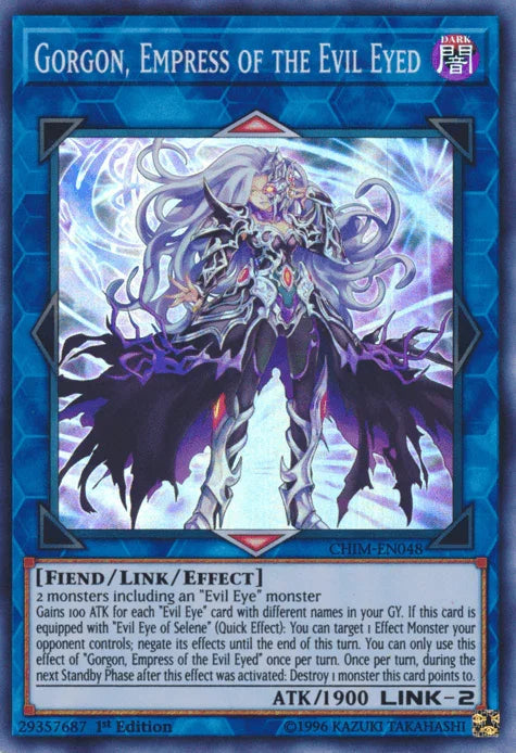 Gorgon, Empress of the Evil Eyed [CHIM-EN048] Super Rare - for just $0.10! 