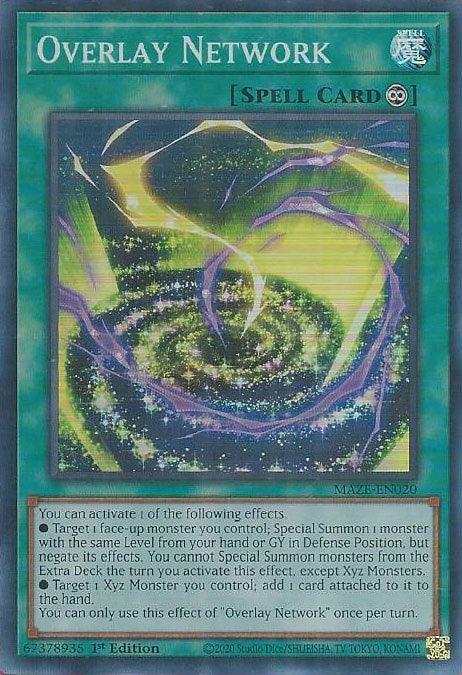 Overlay Network [MAZE-EN020] Super Rare - for just $0.15! 