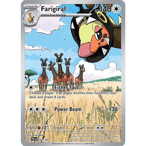 Farigiraf (228/193) [Scarlet & Violet: Paldea Evolved] - Just $2.30! Shop now at Retro Gaming of Denver