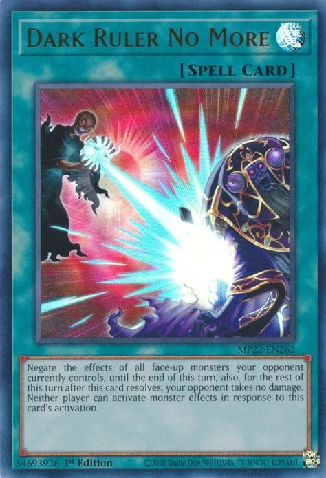 Dark Ruler No More [MP22-EN262] Ultra Rare - for just $0.30! 