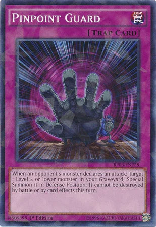 Pinpoint Guard [BP03-EN228] Shatterfoil Rare - for just $0.15! 