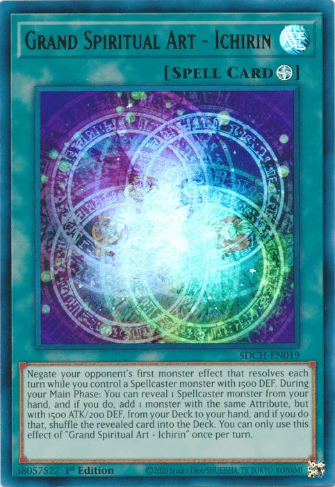 Grand Spiritual Art - Ichirin [SDCH-EN019] Ultra Rare - for just $0.10! 