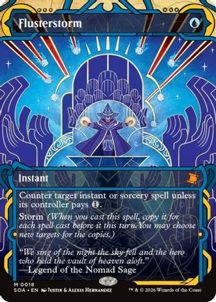 Flusterstorm (SOA-018) - Secrets of Strixhaven: Mystical Archive Foil - for just $4.19! 