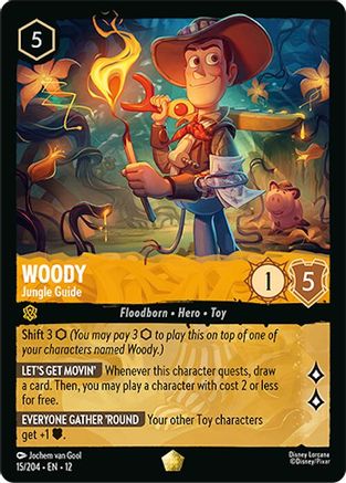 Woody - Jungle Guide (15/204) - Wilds Unknown Cold Foil - for just $2.73! 
