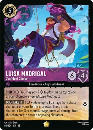 Luisa Madrigal - Confident Climber (60/204) - Wilds Unknown - for just $0.38! 