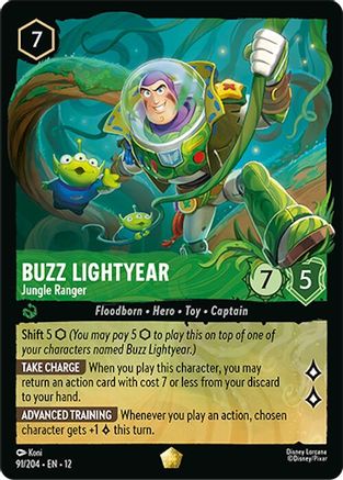 Buzz Lightyear - Jungle Ranger (91/204) - Wilds Unknown - for just $0.41! 