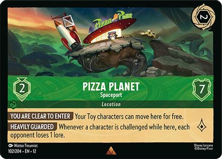 Pizza Planet - Spaceport (102/204) - Wilds Unknown Cold Foil - for just $0.15! 
