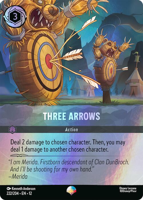 Three Arrows (Epic) (222/204) [Wilds Unknown] - for just $1.70! 