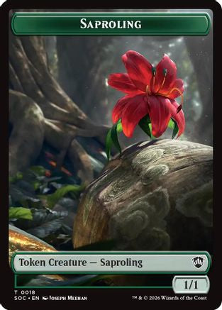 Saproling // Pest (0023) Double-Sided Token (SOC-18 // 23) - Commander: Secrets of Strixhaven - for just $0.11! 