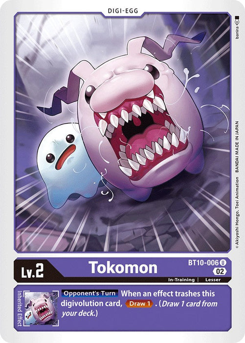 Tokomon [BT10-006] [Xros Encounter] - Just $0.09! Shop now at Retro Gaming of Denver