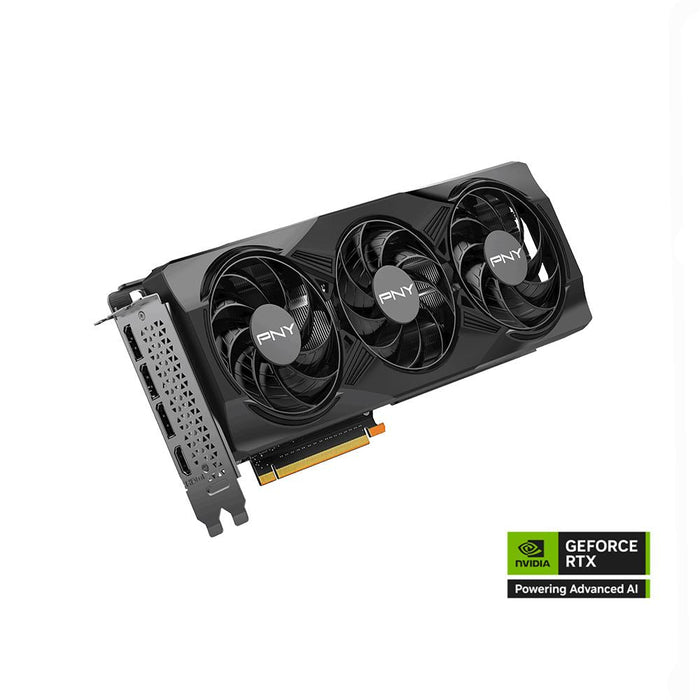 PNY NVIDIA GeForce RTX 5070 Overclocked Triple Fan 12GB GDDR7 PCIe 5.0 Graphics Card - for just $549.99! 