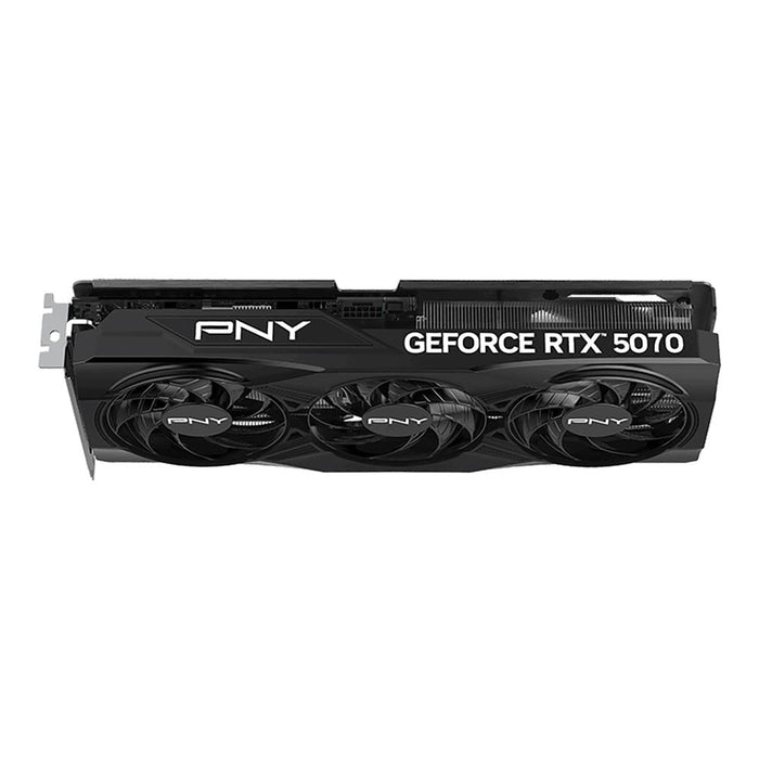 PNY NVIDIA GeForce RTX 5070 Overclocked Triple Fan 12GB GDDR7 PCIe 5.0 Graphics Card - for just $549.99! 
