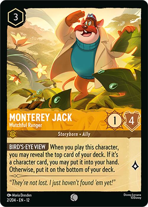 Monterey Jack - Watchful Ranger (2/204) [Wilds Unknown] - for just $0.10! 