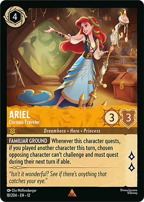 Ariel - Curious Traveler (18/204) [Wilds Unknown] - for just $0.10! 
