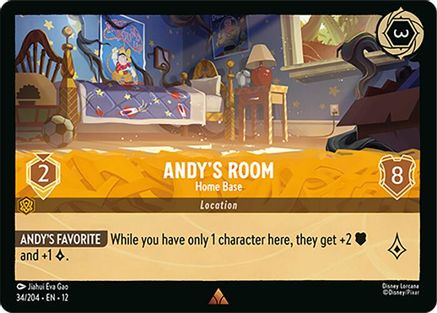 Andy's Room - Home Base (34/204) - Wilds Unknown Cold Foil - for just $0.12! 