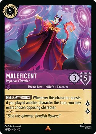 Maleficent - Imperious Traveler (55/204) - Wilds Unknown - for just $0.05! 