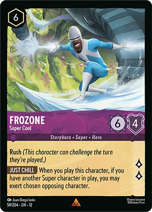 Frozone - Super Cool (59/204) [Wilds Unknown] - for just $0.10! 