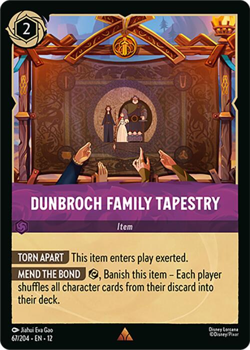 DunBroch Family Tapestry (67/204) [Wilds Unknown] - for just $0.10! 