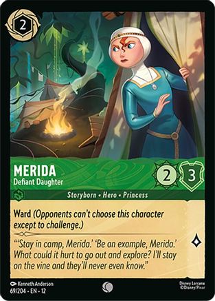 Merida - Defiant Daughter (69/204) - Wilds Unknown - for just $0.03! 