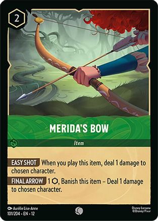 Merida's Bow (101/204) - Wilds Unknown - for just $0.05! 