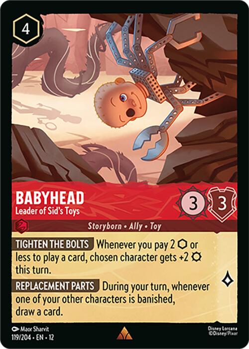 Babyhead - Leader of Sid's Toys (119/204) [Wilds Unknown] - for just $0.20! 