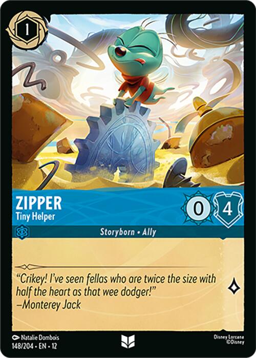 Zipper - Tiny Helper (148/204) [Wilds Unknown] - for just $0.10! 