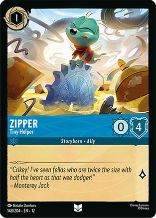 Zipper - Tiny Helper (148/204) - Wilds Unknown - for just $0.03! 