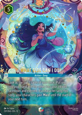 What Else Can I Do? (Enchanted) (237/204) - Wilds Unknown Holofoil - for just $24.61! 