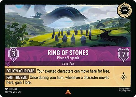 Ring of Stones - Place of Legends (68/204) - Wilds Unknown - for just $0.08! 
