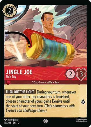 Jingle Joe - Sid's Toy (111/204) - Wilds Unknown Cold Foil - for just $0.06! 