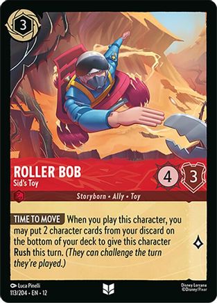 Roller Bob - Sid's Toy (113/204) - Wilds Unknown Cold Foil - for just $0.24! 