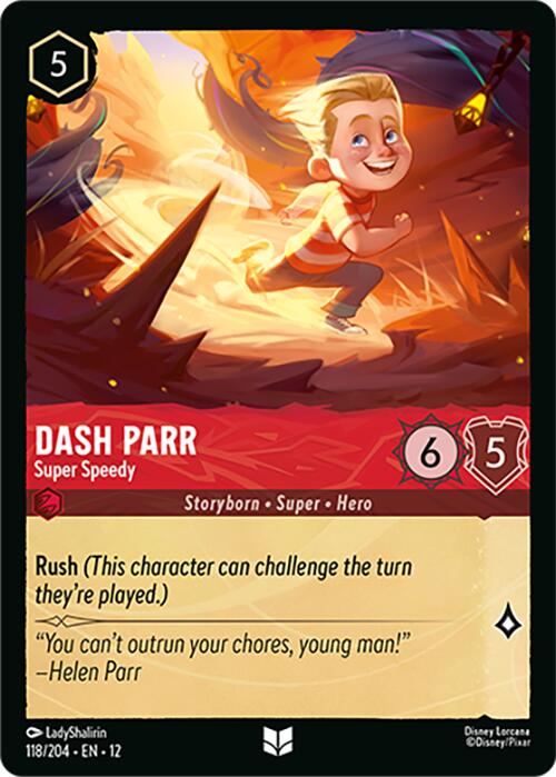 Dash Parr - Super Speedy (118/204) [Wilds Unknown] - for just $0.10! 