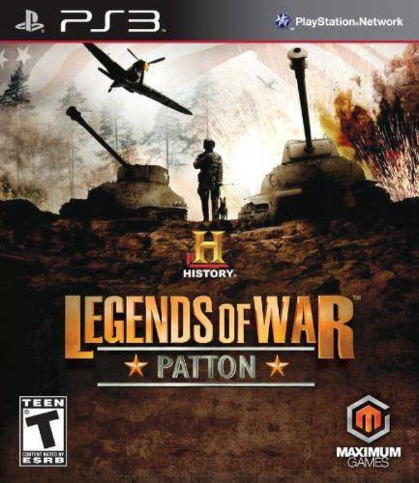 History Legends Of War: Patton – PlayStation 3 (PS3) - for just $12.99! 