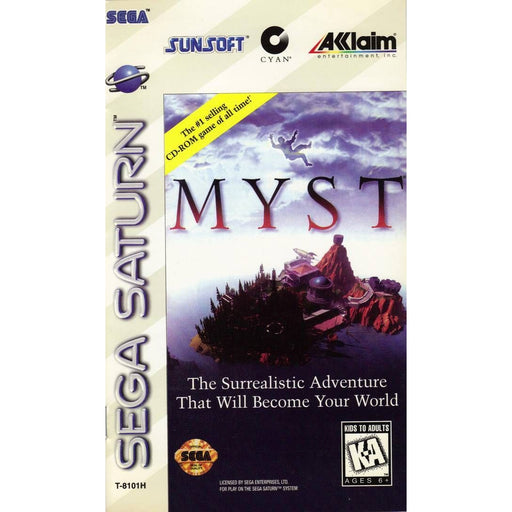 Myst (Sega Saturn) - Just $0! Shop now at Retro Gaming of Denver