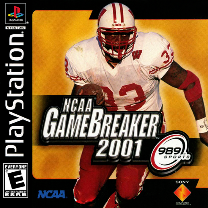 NCAA GameBreaker 2001 – PlayStation 1 (PS1) - for just $7.99! 