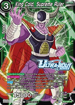 King Cold, Supreme Ruler (Event Pack 18) (BT13-082) [Tournament Promotion Cards] - for just $2! 