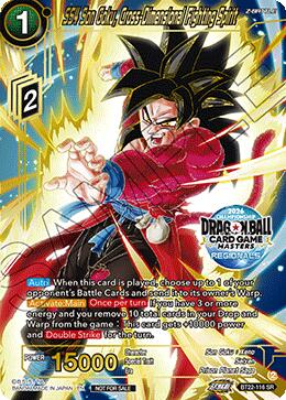 SS4 Son Goku, Cross-Dimensional Fighting Spirit (2026 Championship Regionals Top 16) (BT22-116) [Tournament Promotion Cards] - for just $100! 