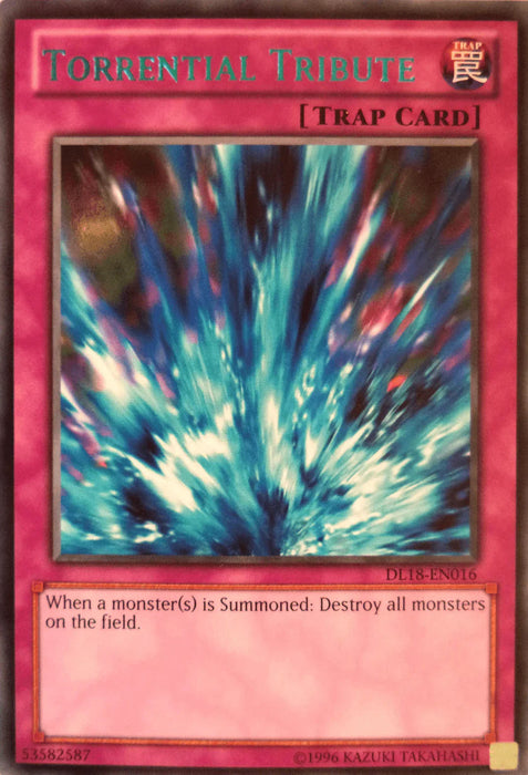 Torrential Tribute (Blue) [DL18-EN016] Rare - for just $7.60! 