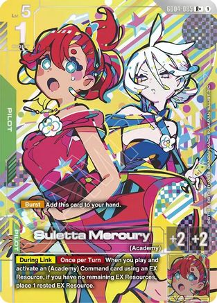 Suletta Mercury (R+) (GD04-085) - Phantom Aria Holofoil - for just $55.45! 