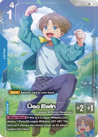 Uso Ewin (R+) (GD04-081) - Phantom Aria Holofoil - for just $7.74! 