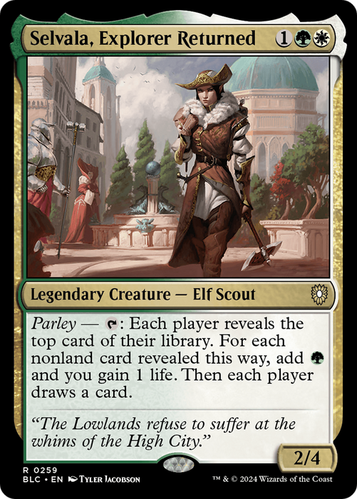 Selvala, Explorer Returned (BLC-259) - Bloomburrow Commander - for just $0.10! 