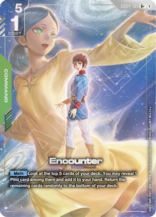 Encounter (R+) (GD04-105) - Phantom Aria Holofoil - for just $2.34! 