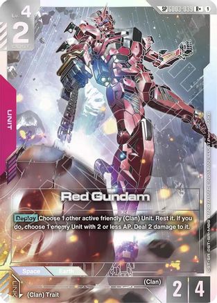 Red Gundam (SP) (R+) (GD03-039) - Phantom Aria Holofoil - for just $15.83! 