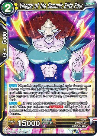 Vinegar of the Demonic Elite Four (BT11-107) [Vermilion Bloodline 2nd Edition] - for just $0.10! 