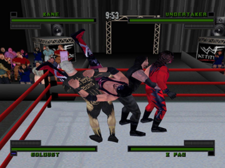 WWF Attitude – PlayStation 1 (PS1) - for just $0! 