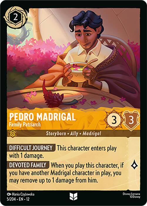 Pedro Madrigal - Family Patriarch (5/204) [Wilds Unknown] - for just $0.10! 