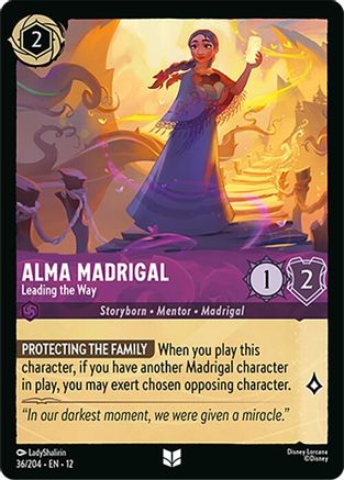 Alma Madrigal - Leading the Way (36/204) - Wilds Unknown - for just $0.05! 